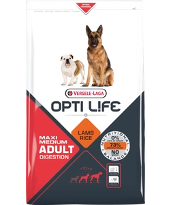 VERSELE-LAGA Opti Life Adult Digestion Medium&Maxi 12,5kg