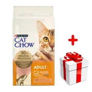 PURINA Cat Chow Adult Tuna and Salmon 15kg + Überraschung für die Katze