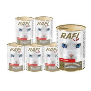 DOLINA NOTECI RAFI Cat Häppchen mit Rindfleisch in Sauce 12x415g