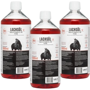 LAB-V Lachsöl für Pferde 3x1000ml