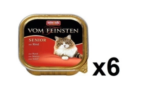 Animonda Cat Vom Feinsten Senior mit Rind 6x100g