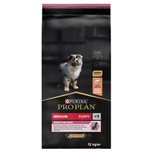 PURINA PRO PLAN Medium Puppy Sensitive Skin OPTIDERMA 12kg