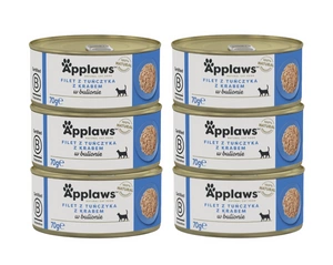 Applaws Cat Thunfisch mit Krabben 6x70g PACK