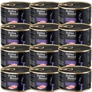 DOLINA NOTECI Premium für Katzen reich an Kaninchen 12x185g