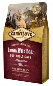 CARNILOVE Katze Lamm & Wildschwein Sterilisiert 2kg