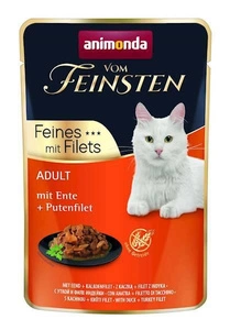 ANIMONDA Cat Vom Feinsten Adult Ente + Putenfilet 85g Beutel