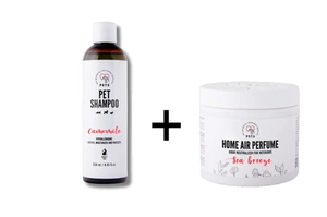 PET PET Shampoo Kamille_Shampoo 250ml Hypoallergen + PETS HOME AIR SENSITIVE NEUTRALIZER 170gKamille_Shampoo 250ml Hypoallergen