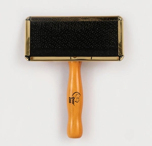 OVER ZOO Bürste mit Metallnadeln S