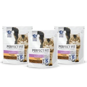 Perfect Fit Junior -1 Futter für Katzenwelpen mit Huhn 3x750g