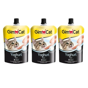 GIMCAT YOGURT für Katzen 3x150g