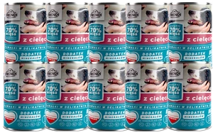 Frendi-Stücke in delikater Sauce mit Kalbfleisch 10 x 400g für Hunde