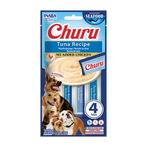 INABA Dog Churu (auf Fischbasis) Thunfisch-Rezeptur 4x14g (56g)