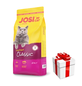 JOSERA JosiCat Classic Sterilised 18kg+  überraschung für die Katze