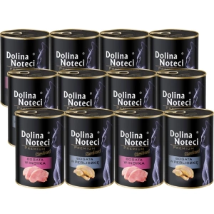 DOLINA NOTECI Premium für sterilisierte Katzen reich an Truthahn/Perlhuhn 12x400g