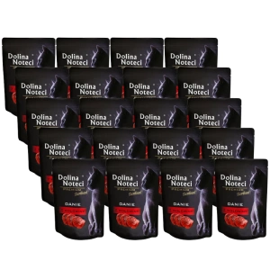 Dolina Noteci Premium Nassfutter für sterilisierte Katzen - Rindfleischgericht 20x85g