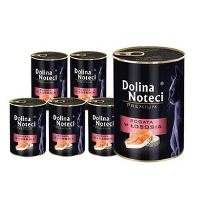 Dolina Noteci Premium für Katze reich an Lachs 12x400g