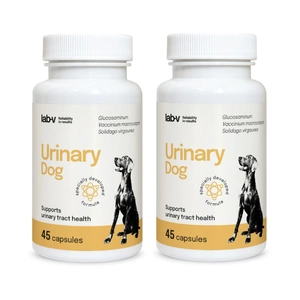 Urinary Dog – Unterstützung bei Harnwegsbeschwerden bei Hunden, 2x45 Kapseln