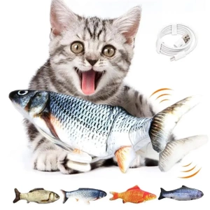 USB-Spielzeug mit springendem Fisch für Katzen