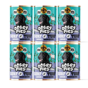 Guter Hund Lachs & Lamm 6x400g