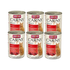 Animonda Cat Carny Adult Rind Pur 6x400g