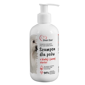 OVER ZOO  Shampoo für Hunde mit weißem und hellem Fell 250 ml