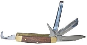 Can-Agri  Rei­ter­mes­ser mit Holzgriff