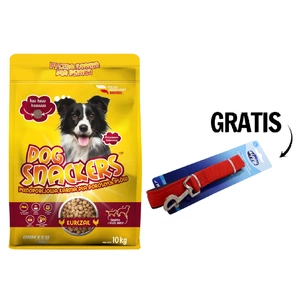 Hundefutter Dog Snackers mit Huhn (mittlere und große Rassen) 10 kg + Hundeleine GRATIS!