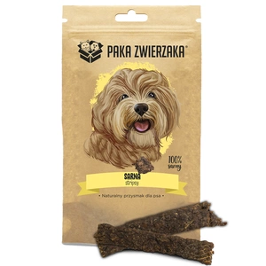 Paka Zwierzaka Strips 100% Reh 70g