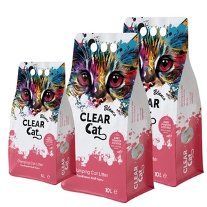 Clear Cat Blanco Baby Powder Bentonitstreu 10l+5l