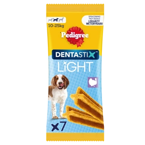 Pedigree Dentastix Light Dental Chews Mittlere Rassen Hundeleckerlis 7 Stk. - 98g