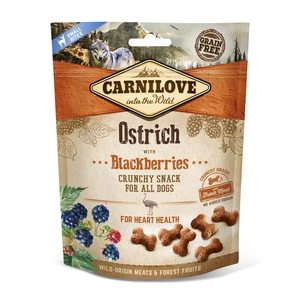 Carnilove Crunchy Snack, Strauß und Brombeere 200 g