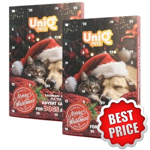 UNIQ PETS Adventskalender limitierte Auflage für Hund und Katze x2