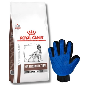 ROYAL CANIN Gastro Intestinal Moderate Calorie GIM23 15kg + Kämm Handschuh GRATIS!