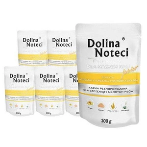 Dolina Noteci PREMIUM JUNIOR reich an Hühner- und Kälberlebermägen- Beutel 10x100g