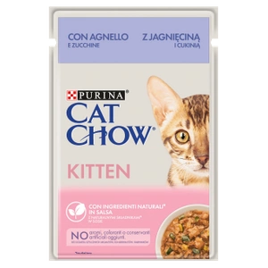 CAT CHOW Kätzchen mit Lammfleisch und Zucchini in Sauce 85g