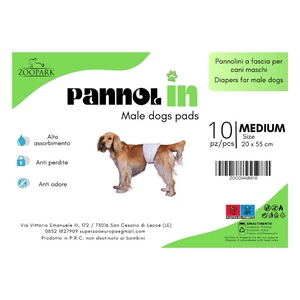 PannolIN Hundewindeln Größe M 20x55cm 10Stk/Packung.