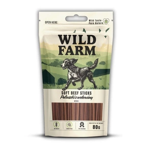 WILD FARM Rindersticks 80g Hundeleckerli