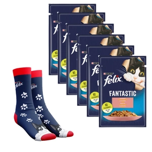 FELIX Lachsgelee - 26x85g-Beutel + Felix Socken GRATIS