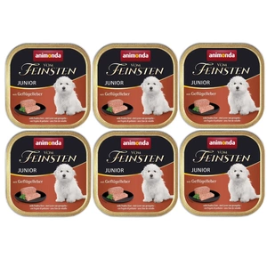 Animonda Dog Vom Feinsten Junior Hühnerleber 6x150g