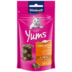 Vitakraft Cat Yums® + Huhn & Katzengras 40g
