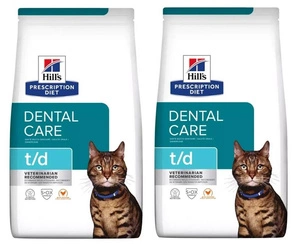 HILL'S PD Verschreibungspflichtige Diät für Katzen t/d 2x3kg