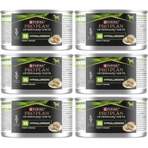PRO PLAN Veterinary Diets HA Hypoallergenic Mousse 6x195g Nassfutter für Hunde