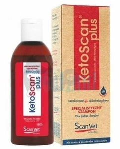 SCANVET Ketoscan plus 100ml (Ketoconazol+Chlorhexysin)
