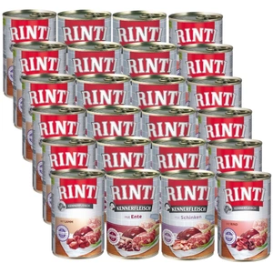 Rinti Kennerfleisch Nassfutter für Hunde - MIX 24x400g