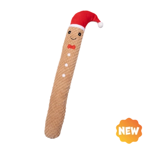 UNIQ PETS PLUS TOY FOR DOG RUSTLY langer raschelnder Lebkuchen 43cm