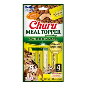 INABA Hundemahlzeit Topper Huhn mit Kürbis Rezept 4x14 (56g)