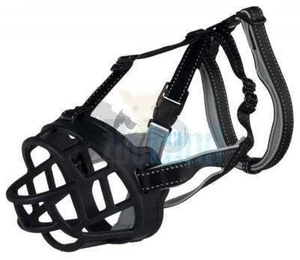 Trixie Muzzle Flex, Muzzle Flex, Silikon, M, schwarz