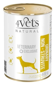 4 Vets Dog Urinary Non-struvite 12x400g