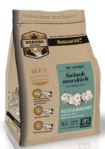 KORONA NATURY Natural-Vit Futter für Meerschweinchen Junior 750g
