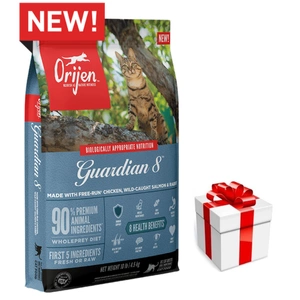 ORIJEN Guardian 8 Katze 4,5kg + Überraschung für die Katze